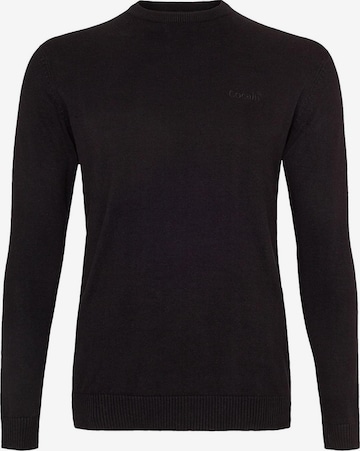 Cocain Underwear Sweater in Black: front