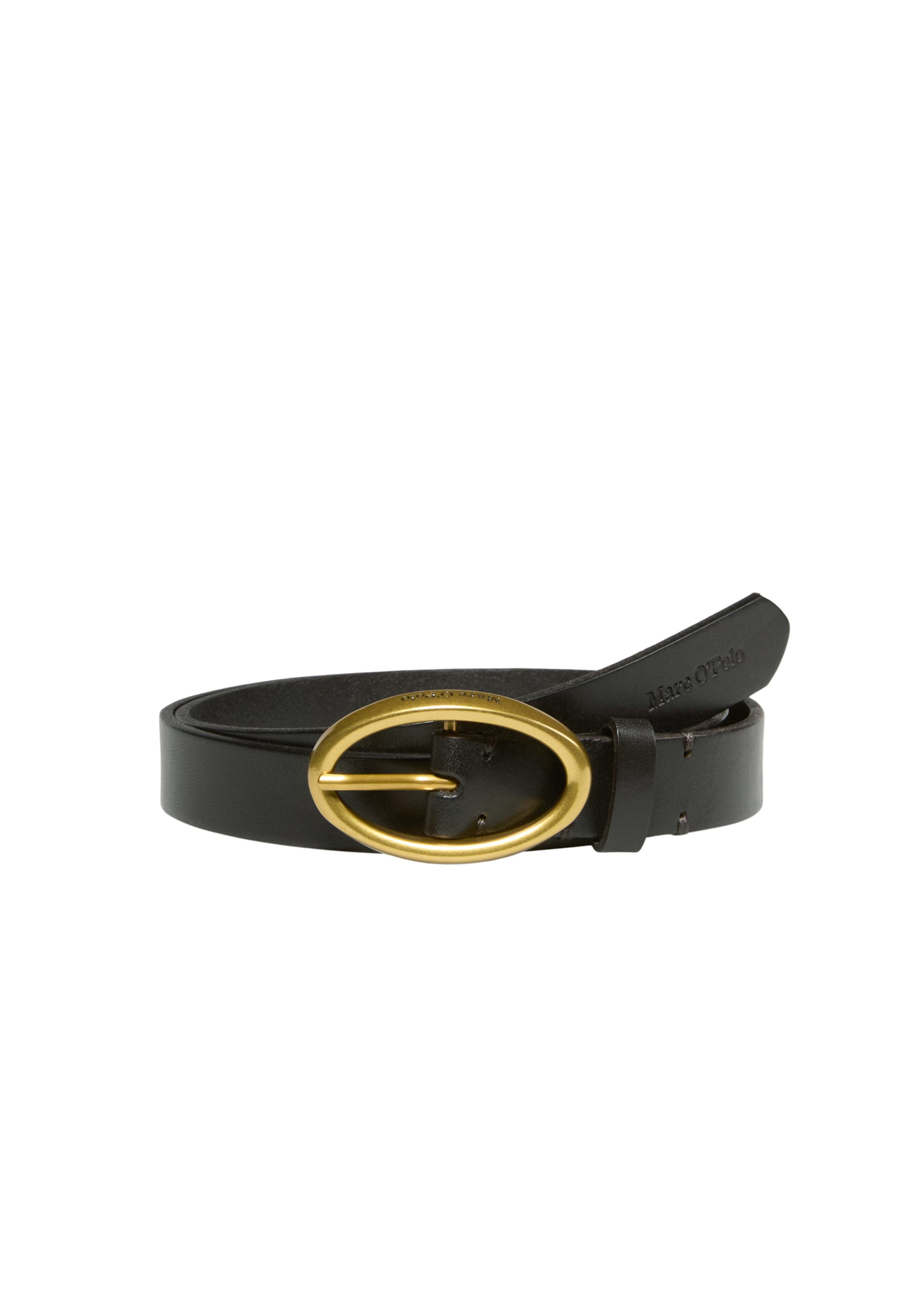 Ceinture Marc O'Polo en marron : devant