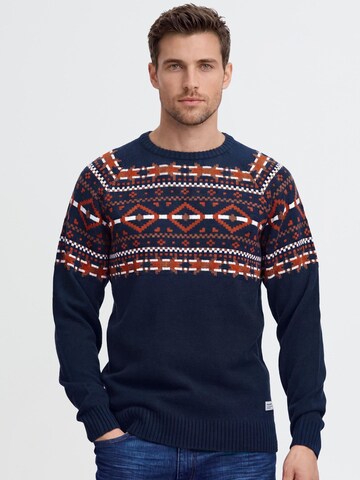 BLEND Sweater 'Nilas' in Blue: front