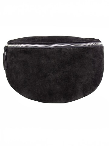 lePelou Gürteltasche 'VALENTINA large' in Schwarz: Vorderseite