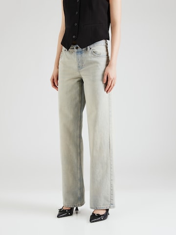 TOPSHOP Wide leg Jeans in Blue