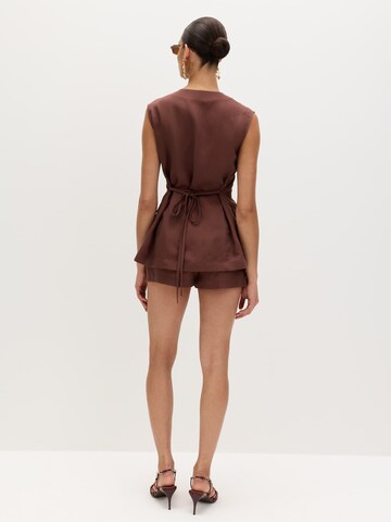 Pantalon Marks & Spencer en marron