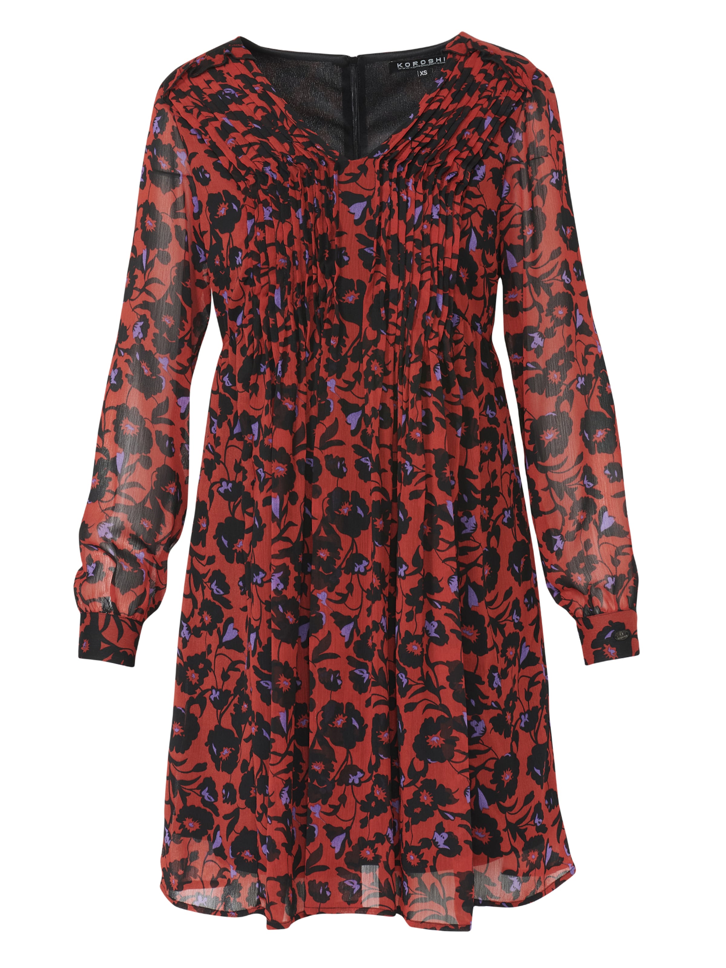 KOROSHI Mekko värissä punainen: etupuoli