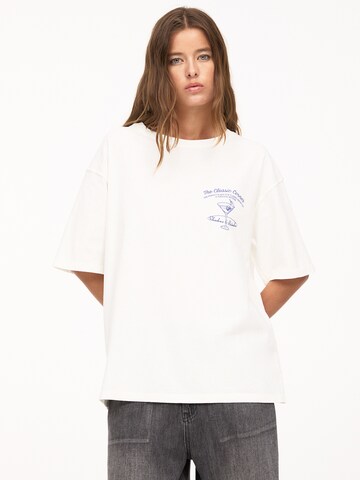Pull&Bear T-Shirt in Weiß: Vorderseite