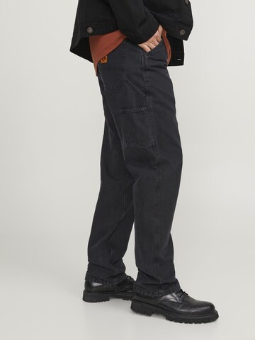 Loosefit Jean 'JJIEddie JJCarpenter' JACK & JONES en noir