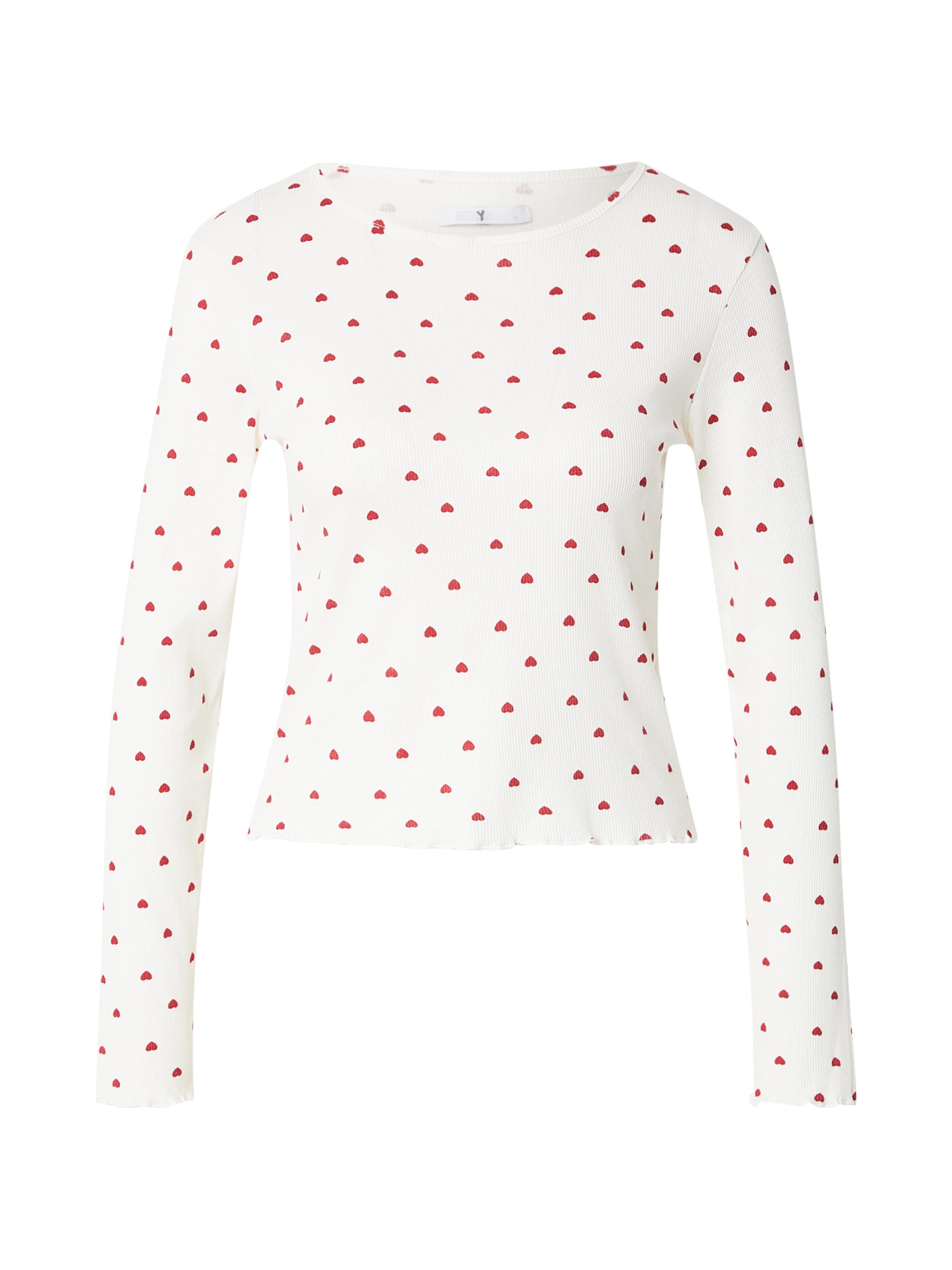 Hailys Футболка 'Em44mi' в Белый: спереди