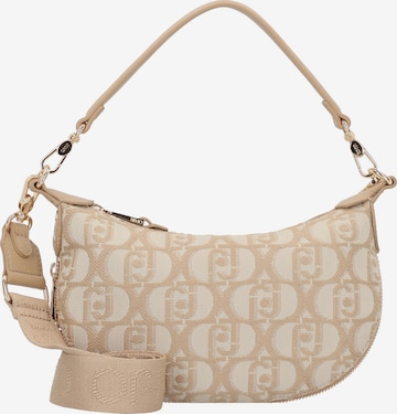 Borsa a spalla 'Kaliska ' di Liu Jo in beige: frontale