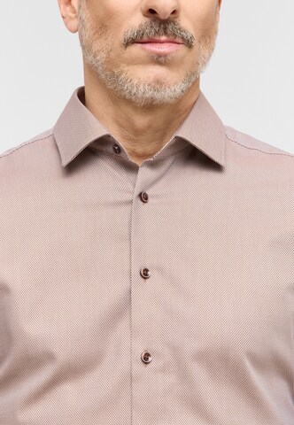 ETERNA Slim fit Business shirt in Beige