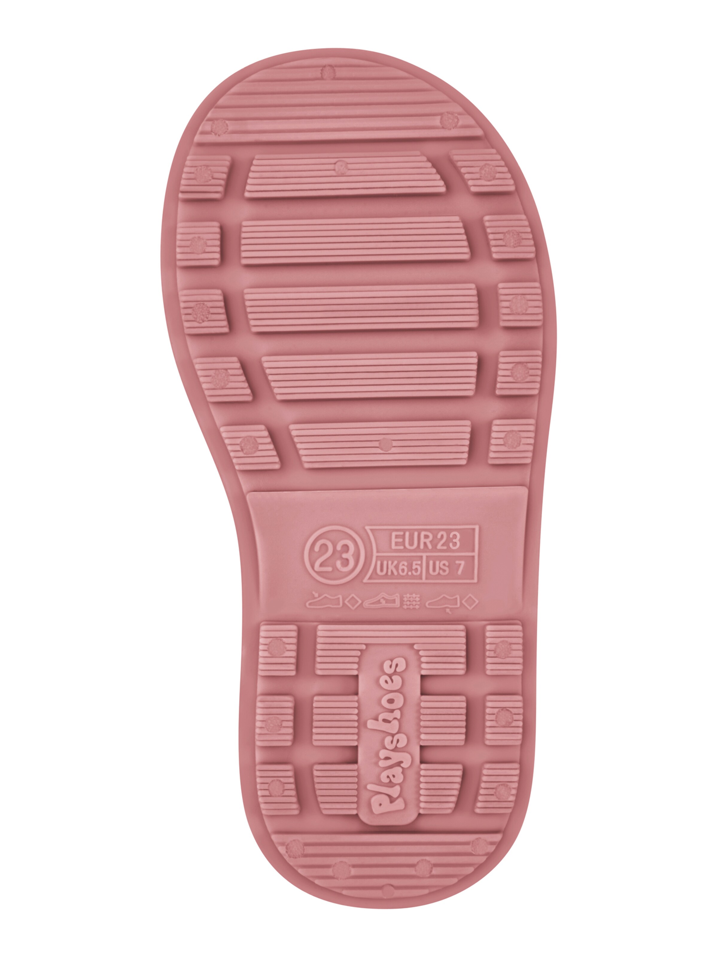 PLAYSHOES Regenlaarzen in Roze