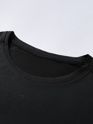 YOUTHUP Performance Shirt 'Feuchttrans' in Black