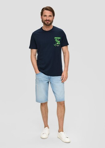 T-Shirt s.Oliver en bleu