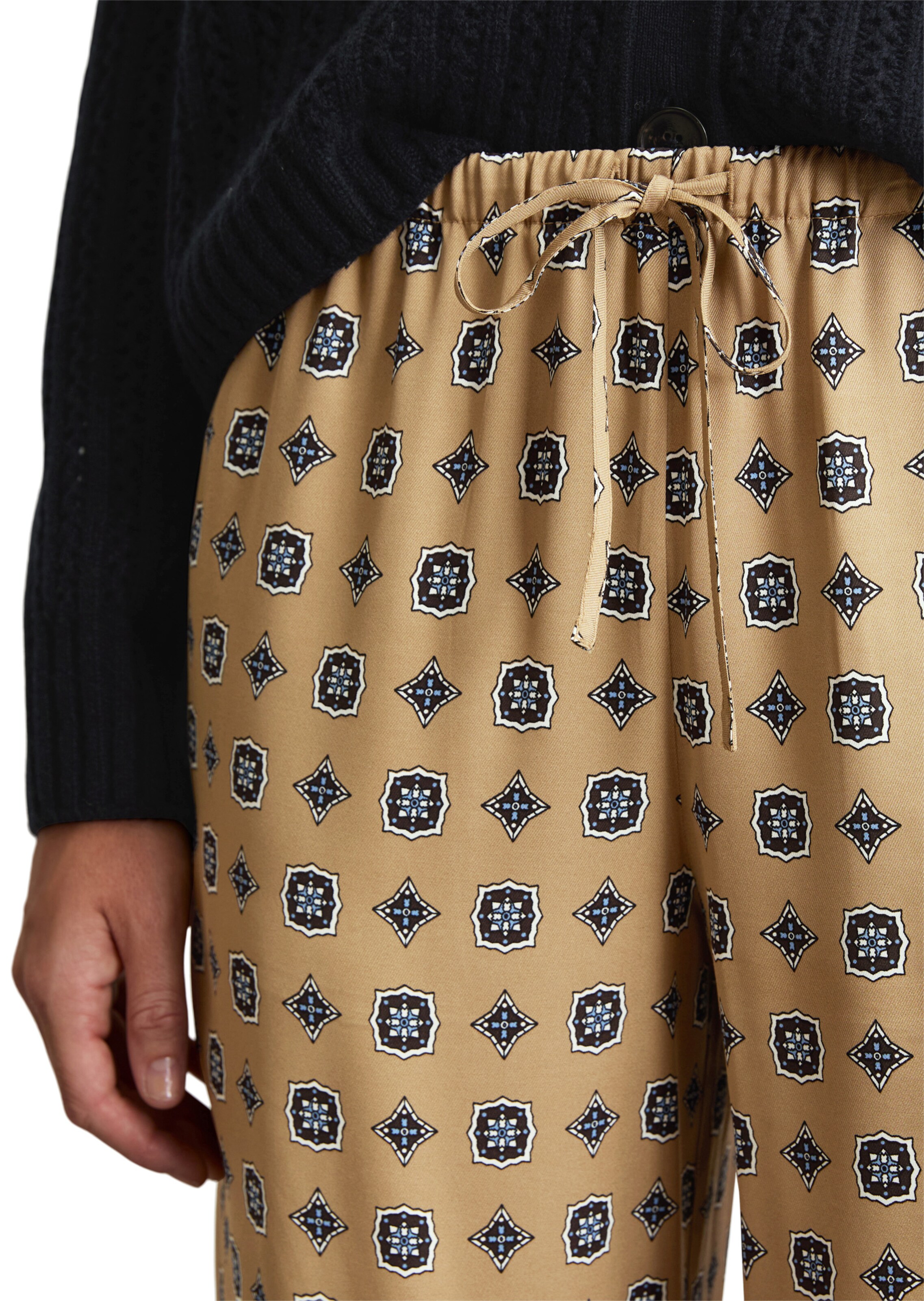 Marc O'Polo Loosefit Hose in Beige