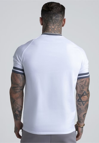 SikSilk - Camiseta en blanco