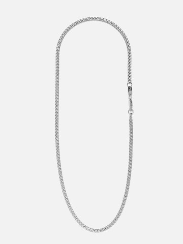 warpedsense Kette 'Cuban'‌‌‌‌‌‌‌‌ in Silber: Vorderseite