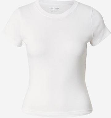 HOLLISTER T-Shirt in Weiß: Vorderseite