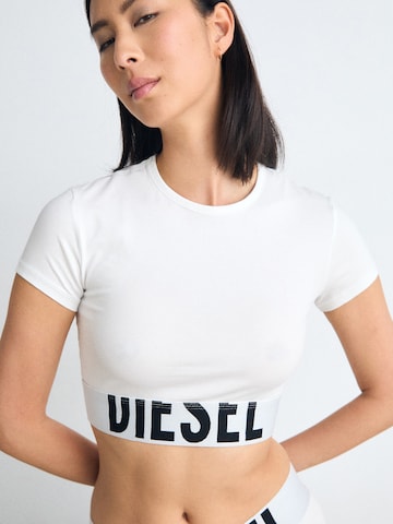 DIESEL - Camiseta en blanco