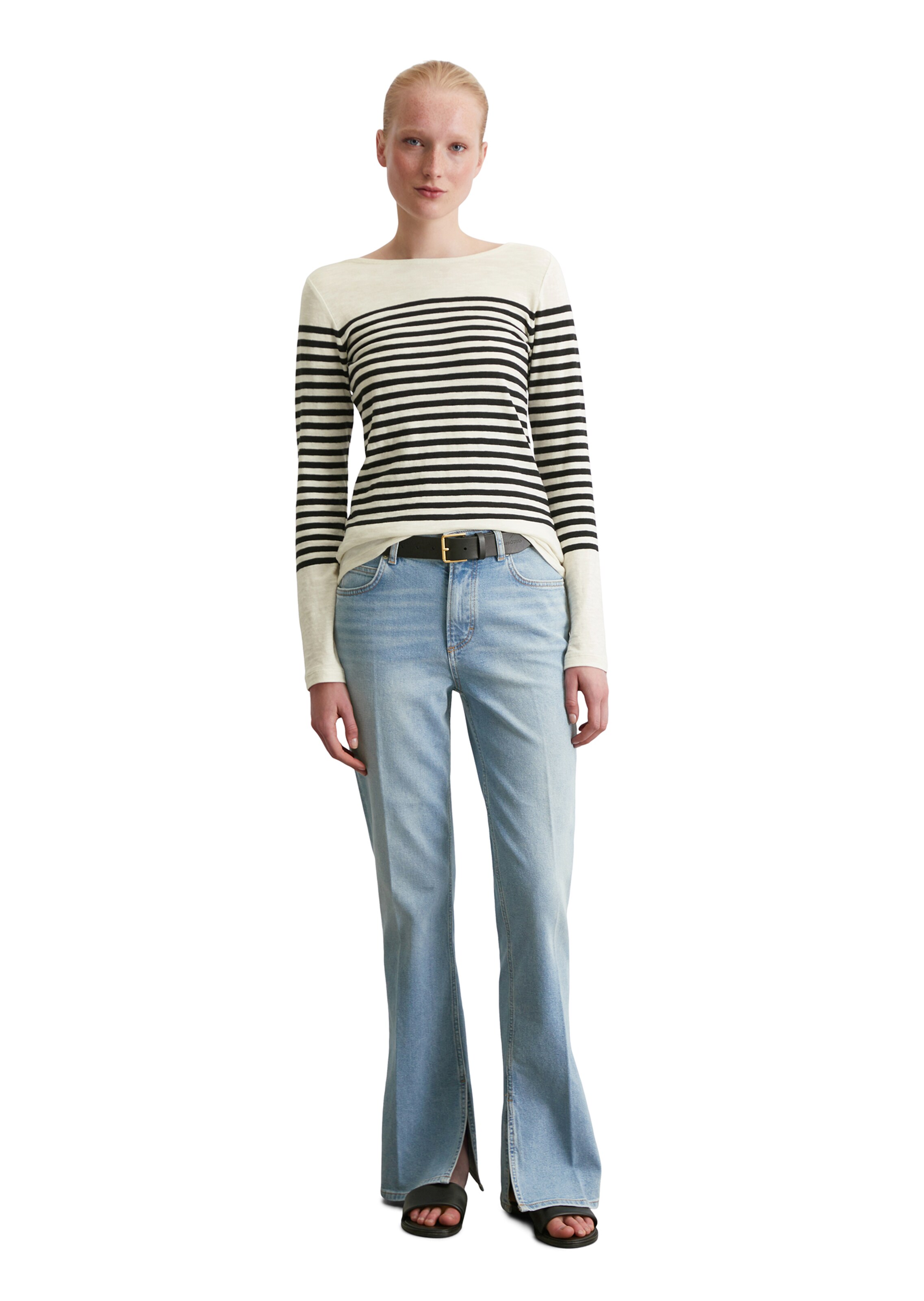 Marc O'Polo Shirt in Black: front