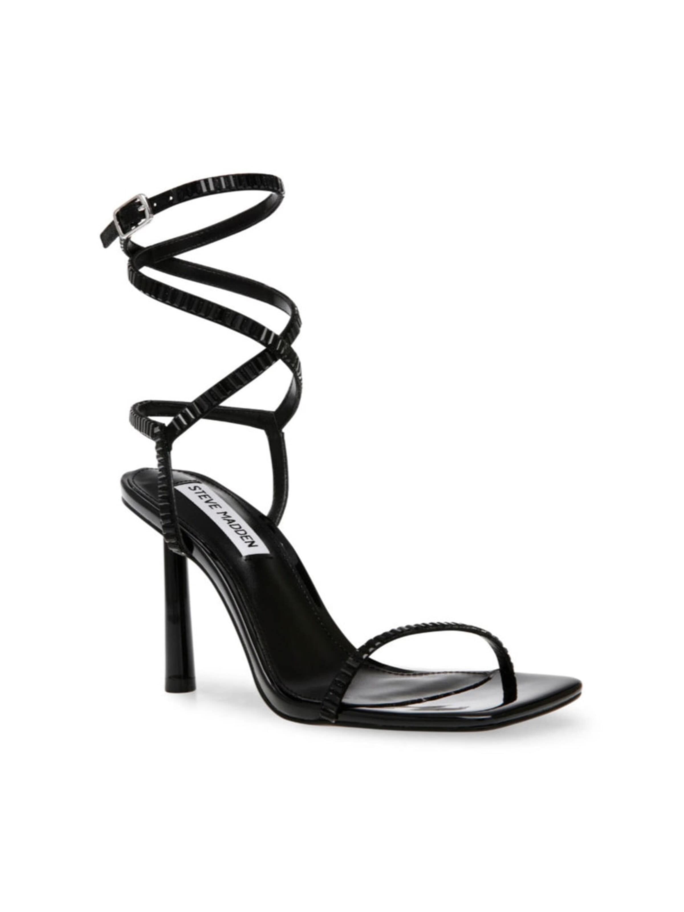 STEVE MADDEN Sandaler med rem 'ENSURE-S BLACK' i sort: forside