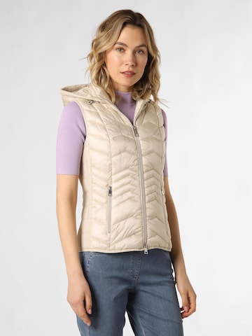 Barbara Lebek Vest in Beige: front