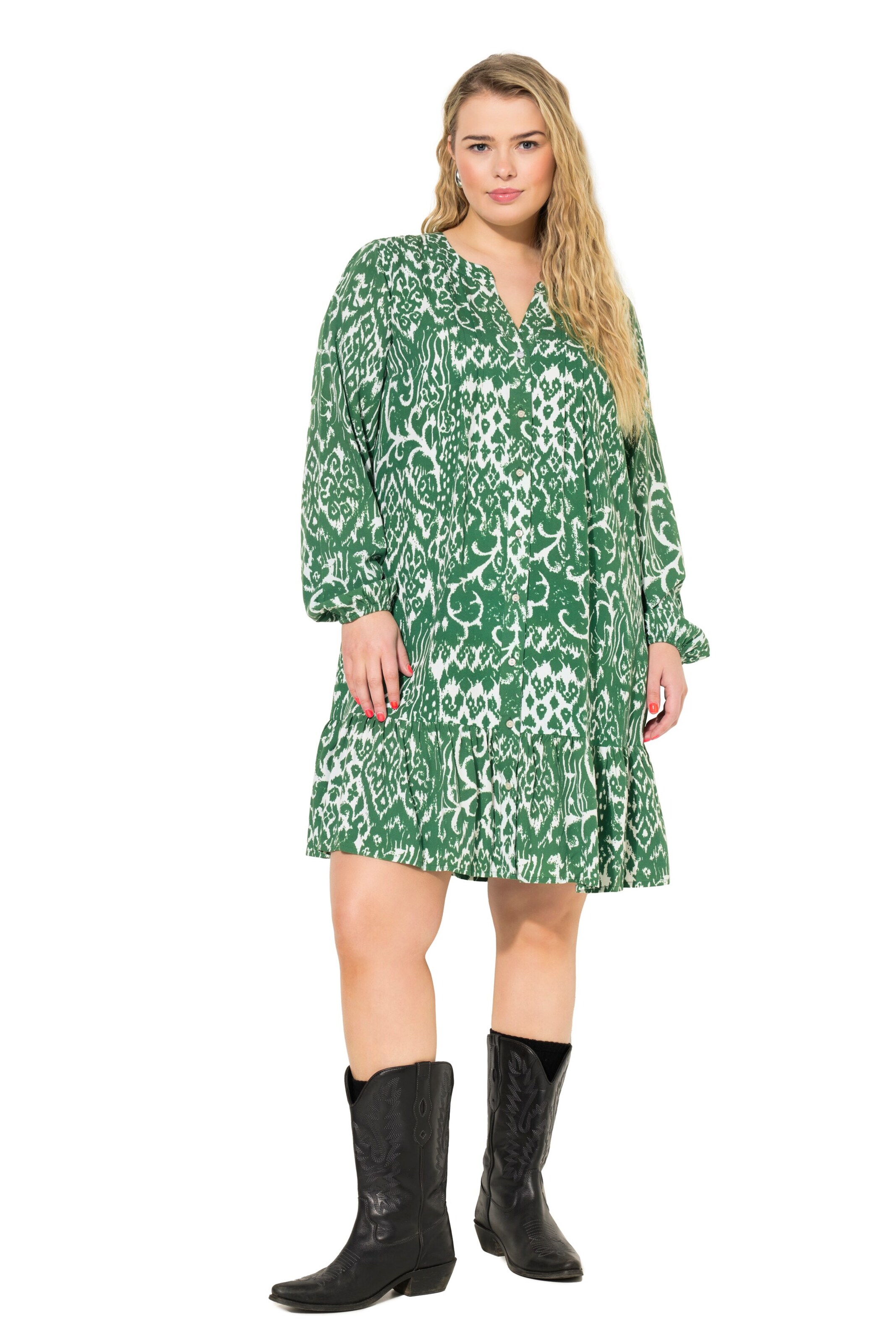 Studio Untold Jurk in Groen