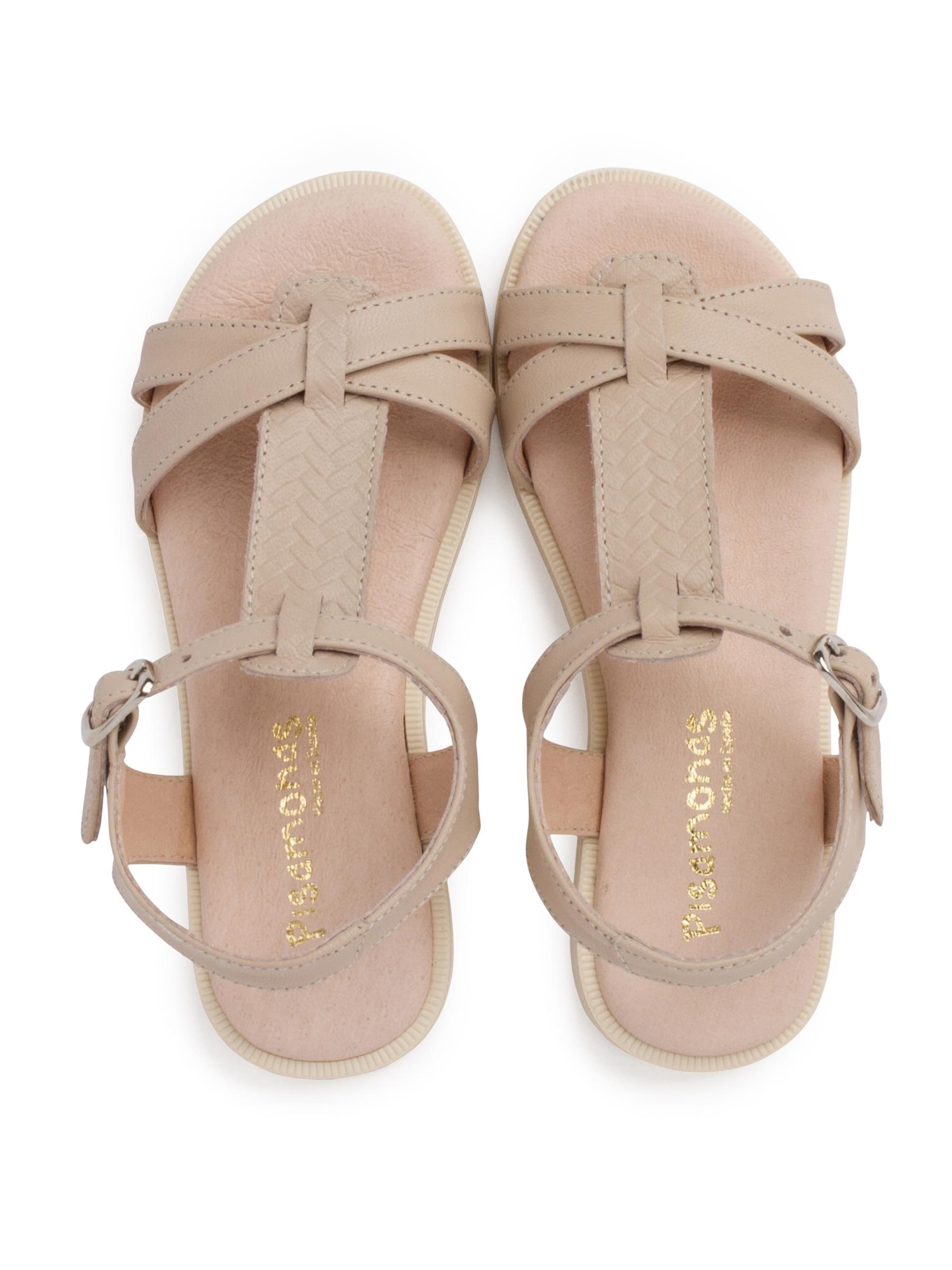 Sandales Pisamonas en beige