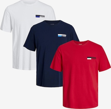 JACK & JONES Shirt 'Corp' in Weiß: Vorderseite