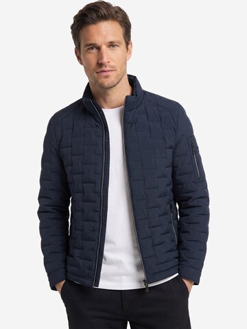 CASAMODA Between-Season Jacket 'Basic' in Blue: front