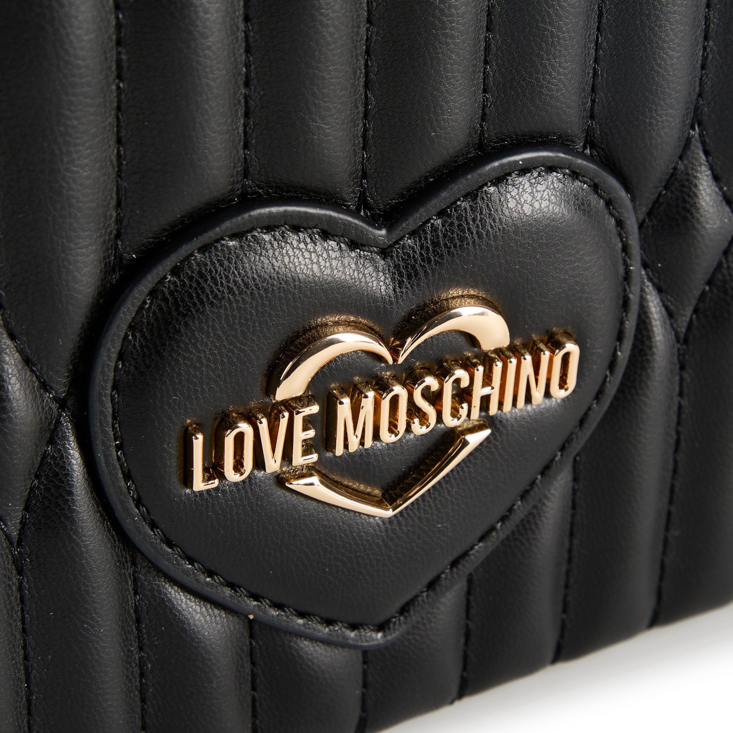 Sac à bandoulière 'Bubbly Love' Love Moschino en noir