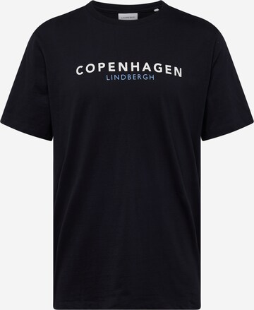 Lindbergh Shirt 'Copenhagen' in Blauw: voorkant