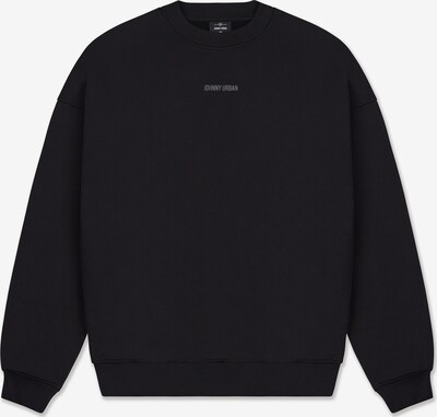 Johnny Urban Sweatshirt 'Carter Oversized' in schwarz, Produktansicht
