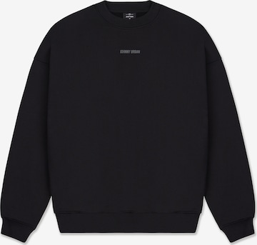 Johnny Urban Sweatshirt 'Carter Oversized' in Zwart: voorkant
