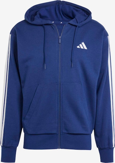 ADIDAS SPORTSWEAR Urheilullinen collegetakki 'ESSENTIALS' koossa S värissä tummansininen / valkoinen, Tuotenäkymä