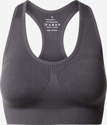 Bally Sports Bra 'ROBBIE' in Grey: front