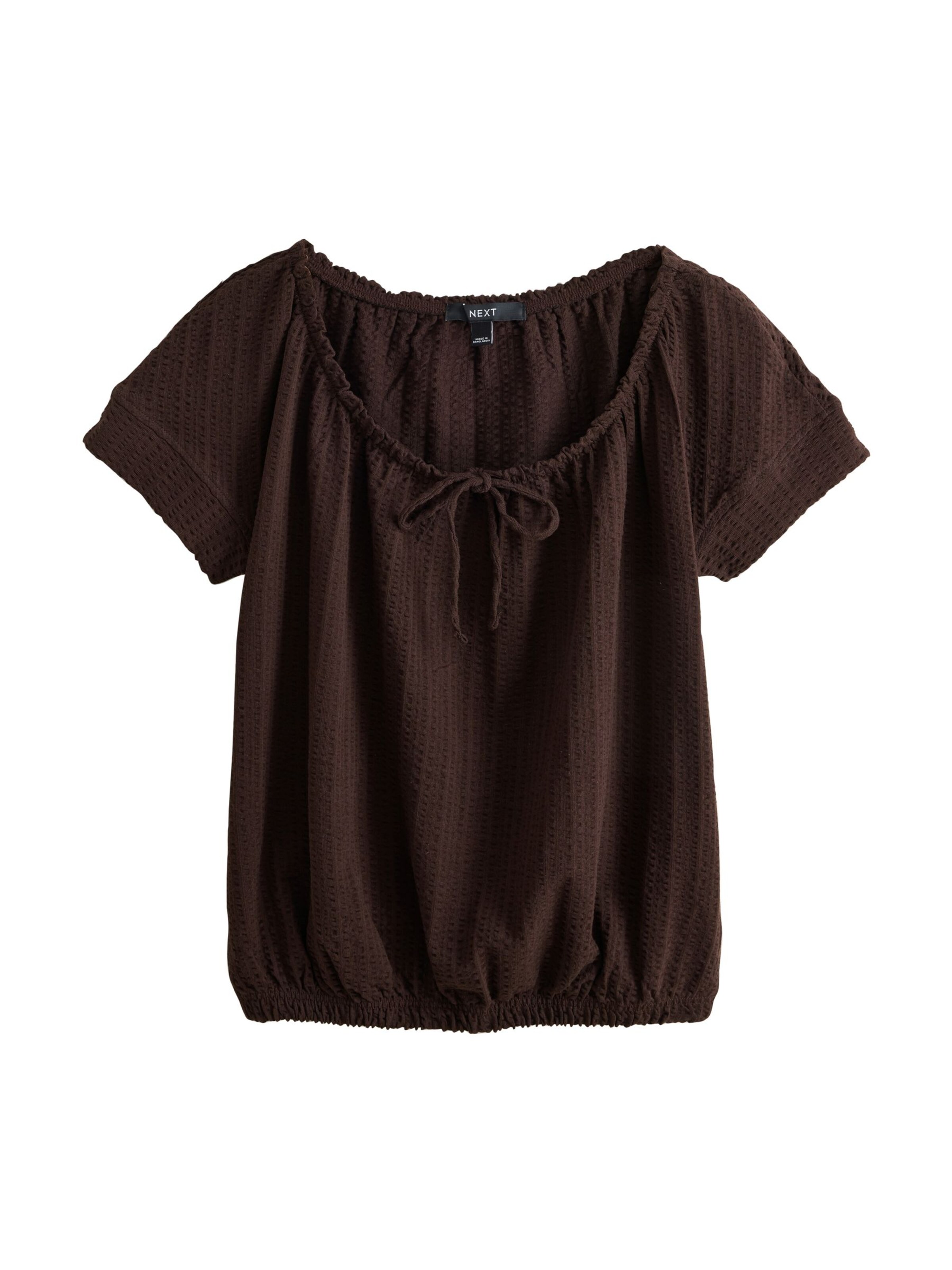 Next Shirt in Brown: front