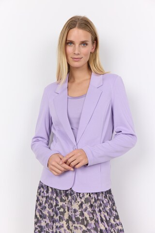 Soyaconcept - Blazer 'DANIELA' em roxo: frente