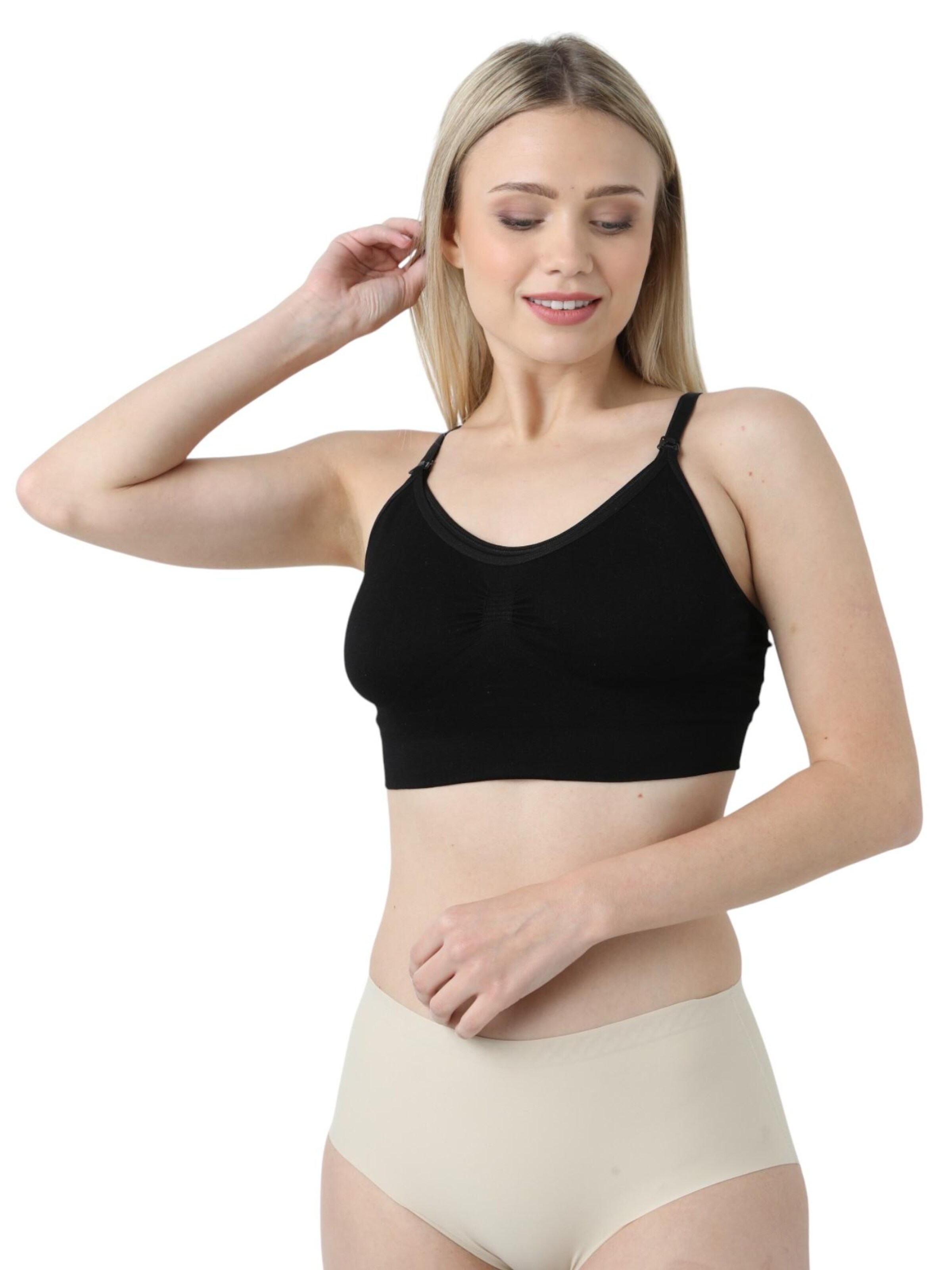 fashionshowcase Voedingsbh 'MumEase' in Zwart