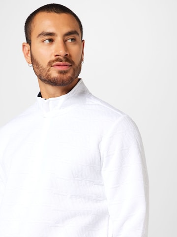 Pull-over de sport ADIDAS GOLF en blanc