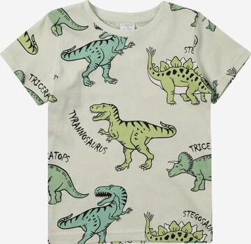 T-Shirt 'Dino' Lindex en vert : devant