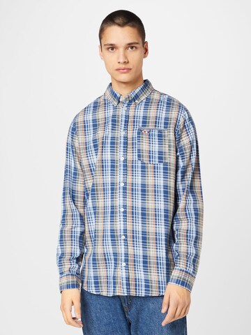 Regular fit Camicia 'Steven' di FQ1924 in blu: frontale