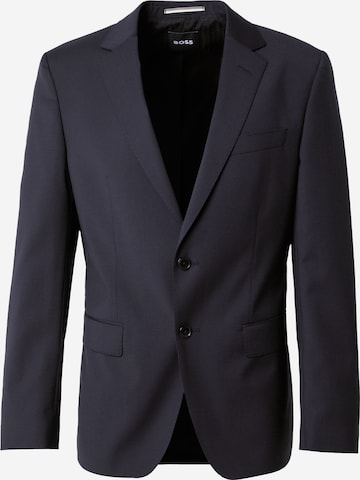 Veste de costume 'H-Huge' BOSS en bleu : devant