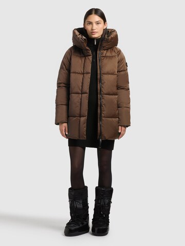 khujo Winterjacke 'Suda' in Braun