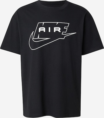 melns Nike Sportswear T-Krekls: no priekšpuses