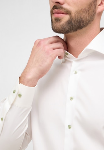 ETERNA Regular fit Button Up Shirt in Beige