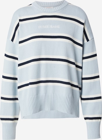 GUESS JEANS Pullover in Blau: Vorderseite