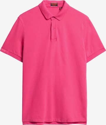 Superdry Poloshirt in Pink: Vorderseite