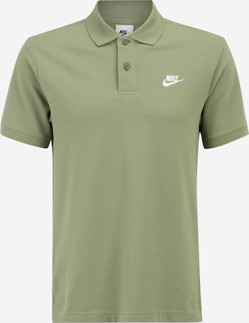 Nike Sportswear Shirt in Groen: voorkant