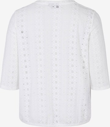 Zizzi Blouse 'CARLAS' in White