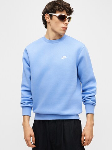 Nike Sportswear Свитшот 'CLUB' в Синий