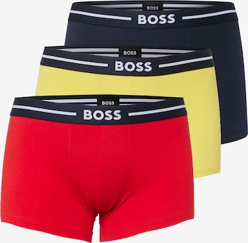 BOSS Black Boxerky 'Bold' – modrá: přední strana