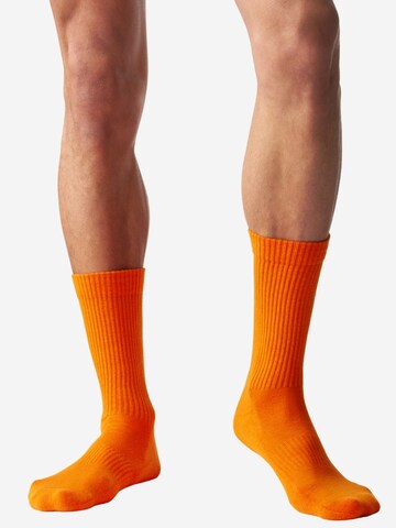 Von Jungfeld Socks 'Einfarbige CLASSICS' in Orange